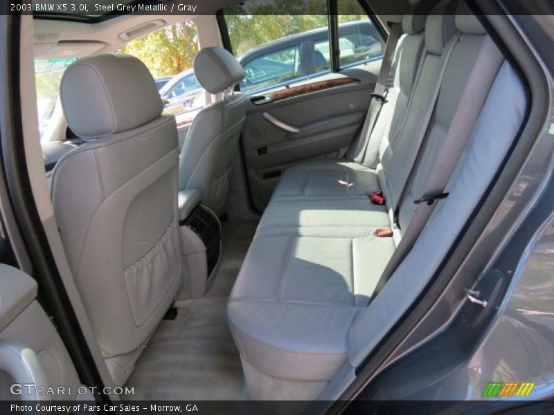Steel Grey Metallic / Gray 2003 BMW X5 3.0i