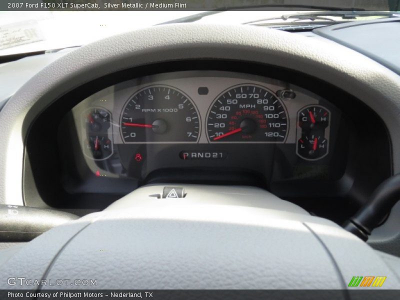 Silver Metallic / Medium Flint 2007 Ford F150 XLT SuperCab