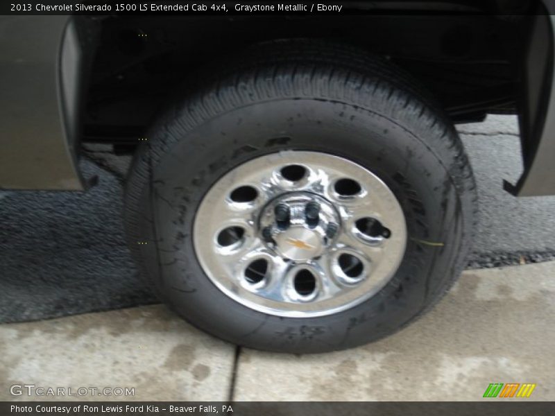 Graystone Metallic / Ebony 2013 Chevrolet Silverado 1500 LS Extended Cab 4x4