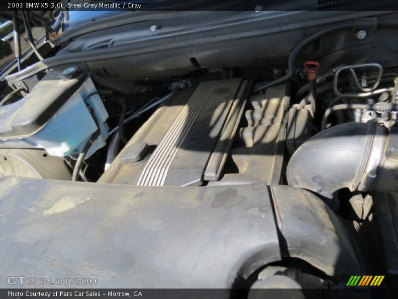 Steel Grey Metallic / Gray 2003 BMW X5 3.0i