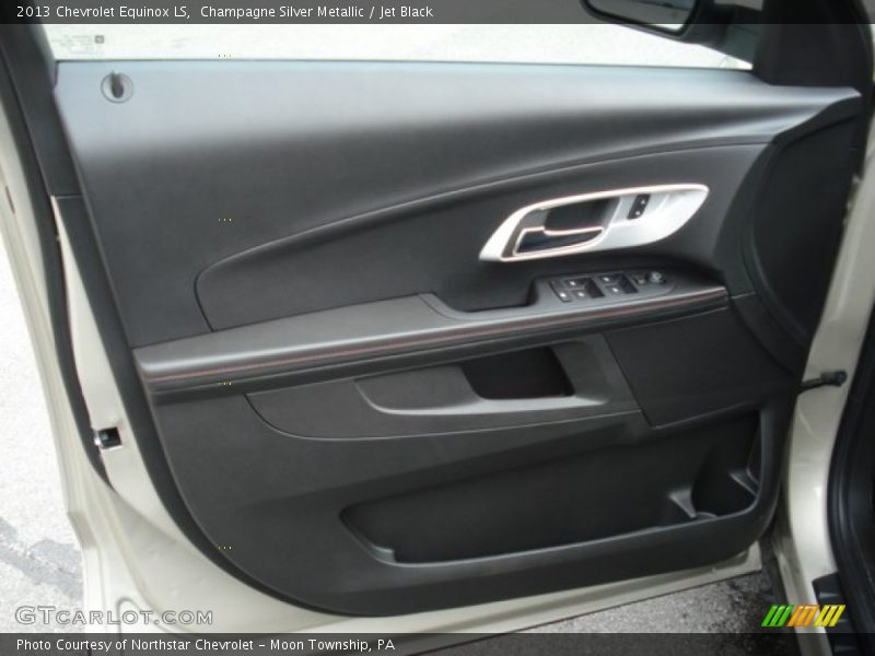Champagne Silver Metallic / Jet Black 2013 Chevrolet Equinox LS