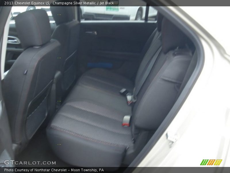 Champagne Silver Metallic / Jet Black 2013 Chevrolet Equinox LS