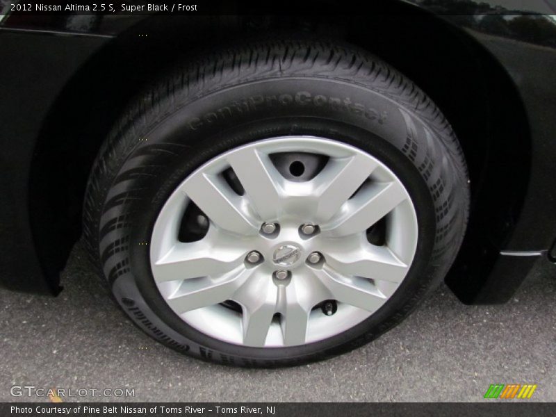 Super Black / Frost 2012 Nissan Altima 2.5 S