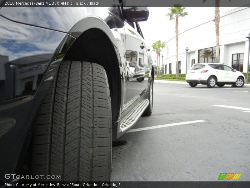 Black / Black 2010 Mercedes-Benz ML 350 4Matic