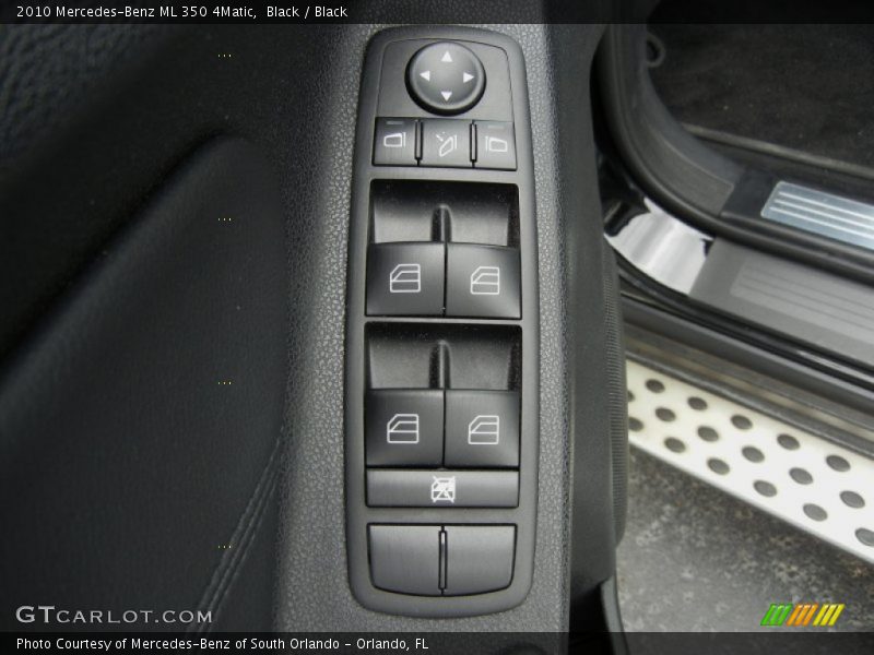 Controls of 2010 ML 350 4Matic