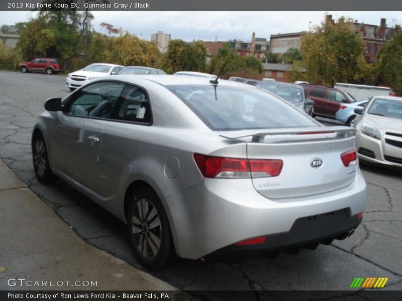 Gunmetal Gray / Black 2013 Kia Forte Koup EX