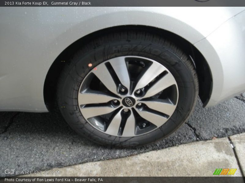 Gunmetal Gray / Black 2013 Kia Forte Koup EX