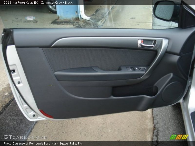 Gunmetal Gray / Black 2013 Kia Forte Koup EX