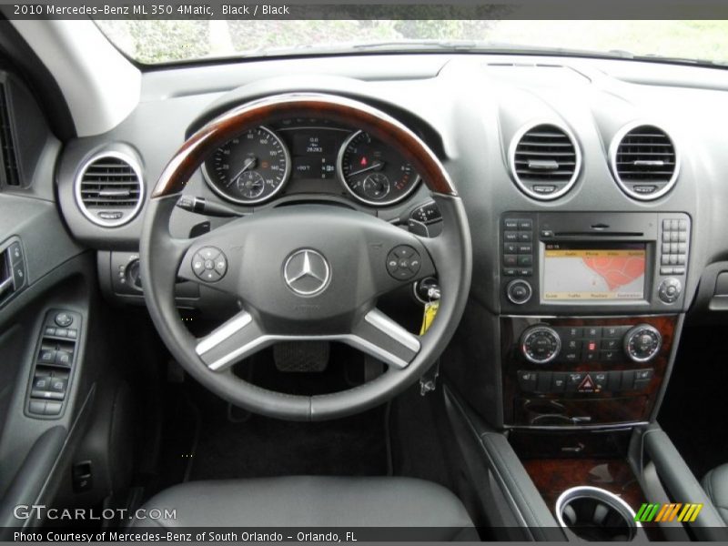 Dashboard of 2010 ML 350 4Matic