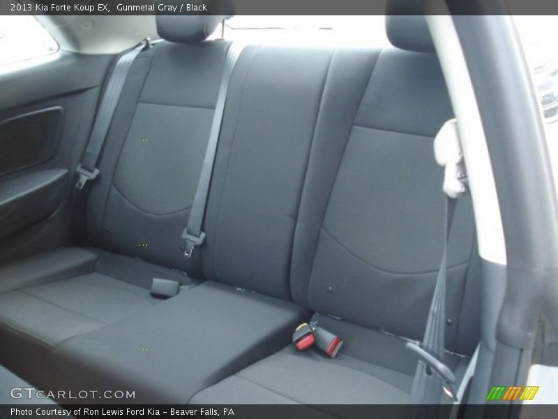 Gunmetal Gray / Black 2013 Kia Forte Koup EX