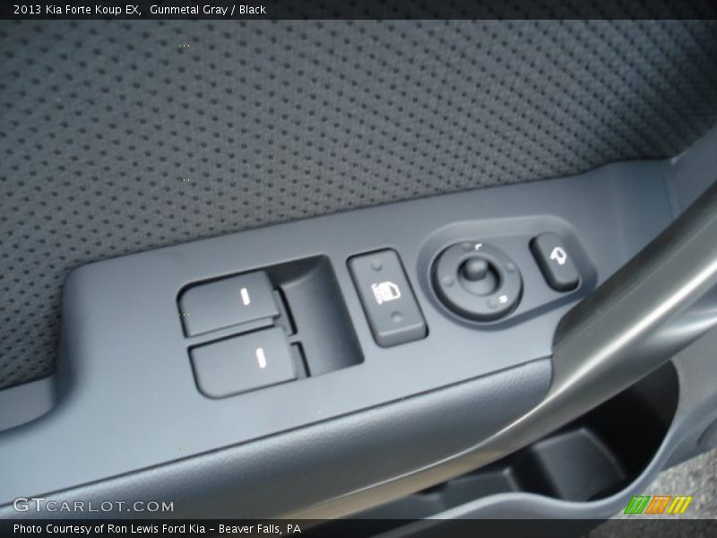Gunmetal Gray / Black 2013 Kia Forte Koup EX