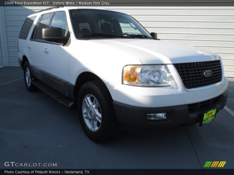 Oxford White / Medium Flint Grey 2006 Ford Expedition XLT