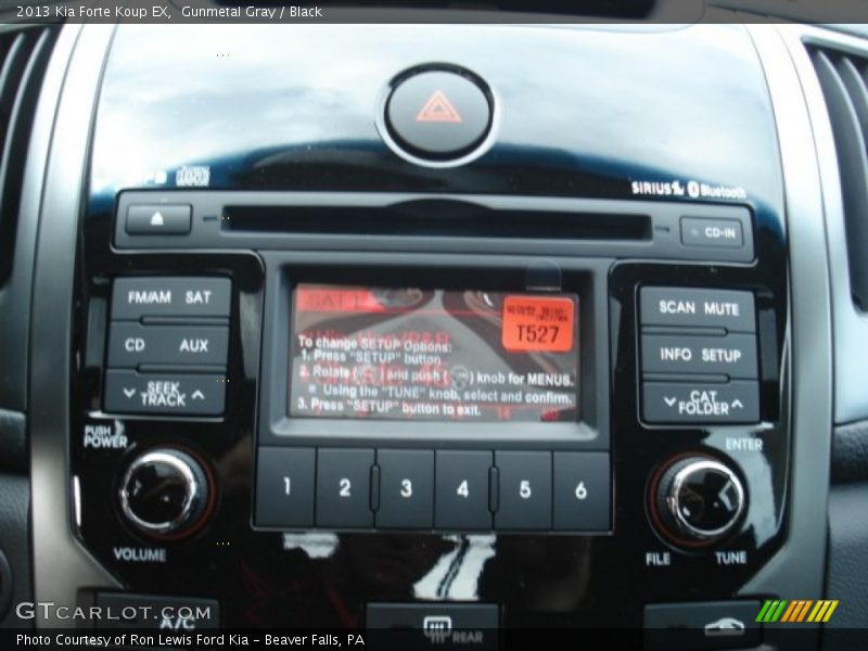 Gunmetal Gray / Black 2013 Kia Forte Koup EX