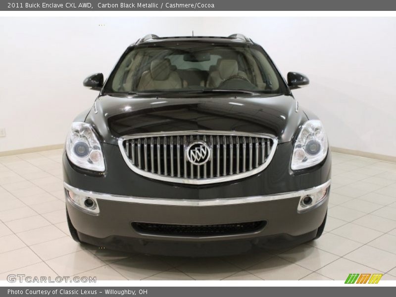 Carbon Black Metallic / Cashmere/Cocoa 2011 Buick Enclave CXL AWD