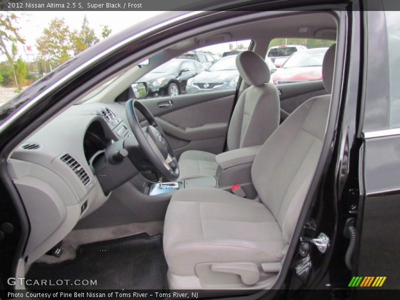 Super Black / Frost 2012 Nissan Altima 2.5 S