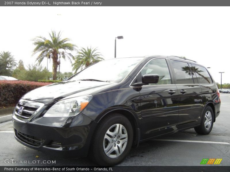 Nighthawk Black Pearl / Ivory 2007 Honda Odyssey EX-L