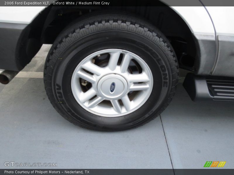 Oxford White / Medium Flint Grey 2006 Ford Expedition XLT