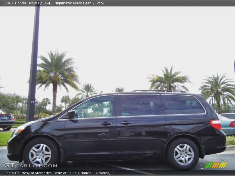 Nighthawk Black Pearl / Ivory 2007 Honda Odyssey EX-L