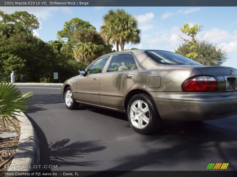 Driftwood Mica / Beige 2001 Mazda 626 LX V6