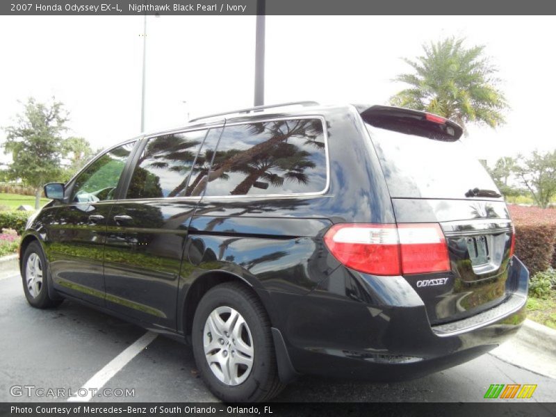 Nighthawk Black Pearl / Ivory 2007 Honda Odyssey EX-L