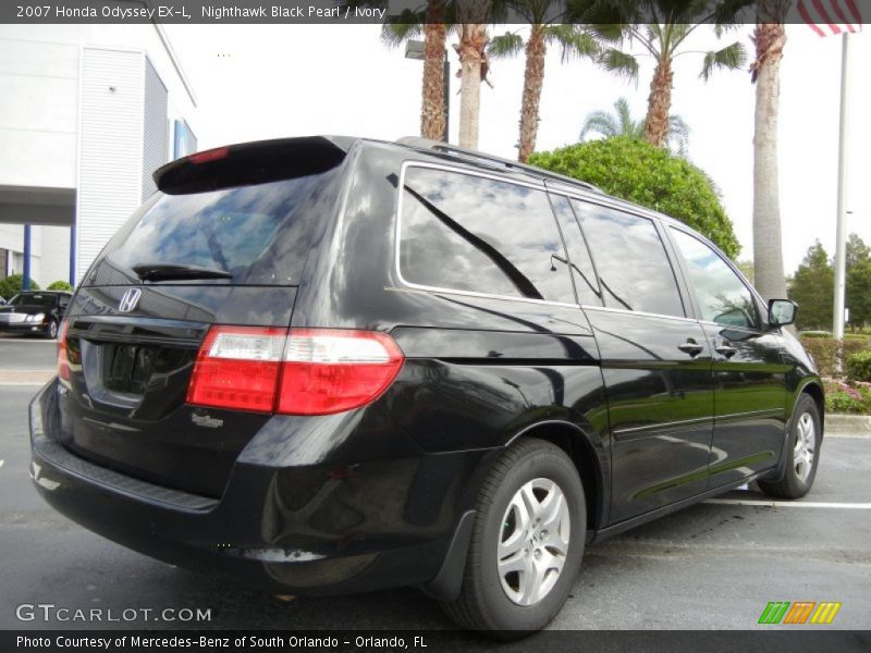 Nighthawk Black Pearl / Ivory 2007 Honda Odyssey EX-L