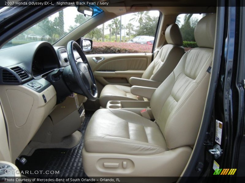 Nighthawk Black Pearl / Ivory 2007 Honda Odyssey EX-L