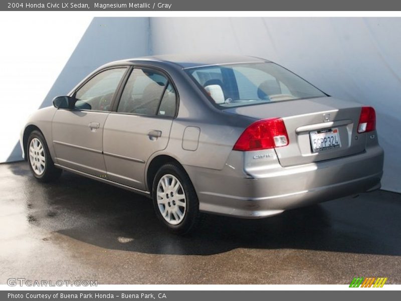 Magnesium Metallic / Gray 2004 Honda Civic LX Sedan