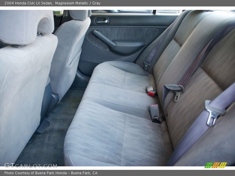 Magnesium Metallic / Gray 2004 Honda Civic LX Sedan