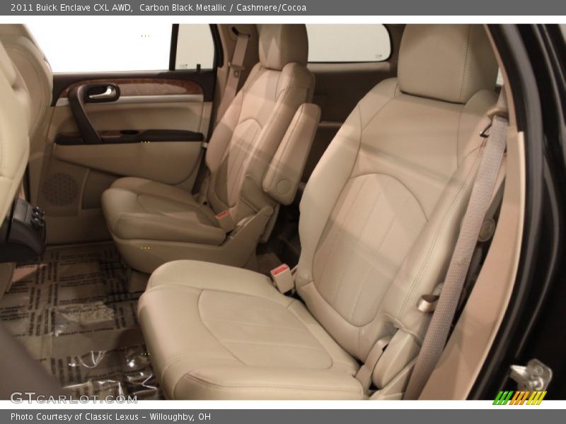 Carbon Black Metallic / Cashmere/Cocoa 2011 Buick Enclave CXL AWD