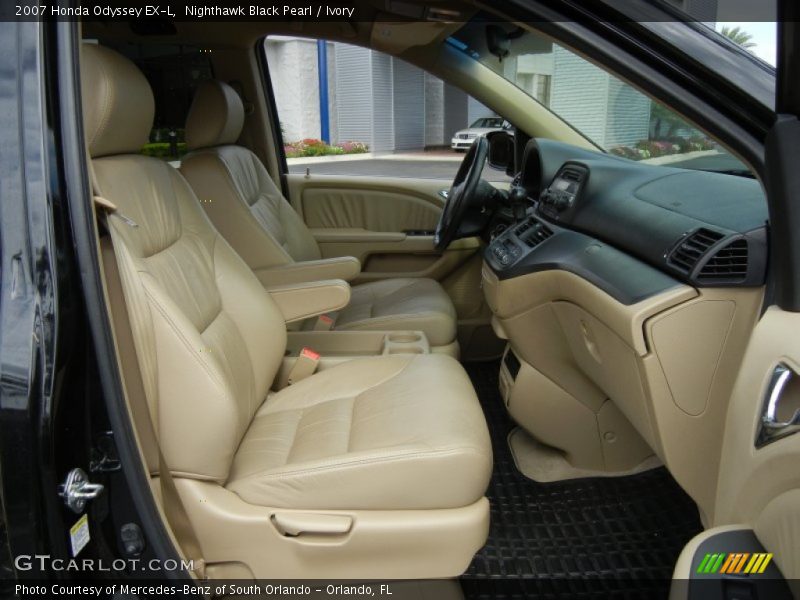 Nighthawk Black Pearl / Ivory 2007 Honda Odyssey EX-L