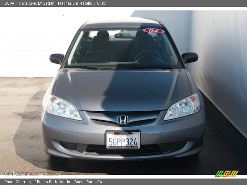Magnesium Metallic / Gray 2004 Honda Civic LX Sedan