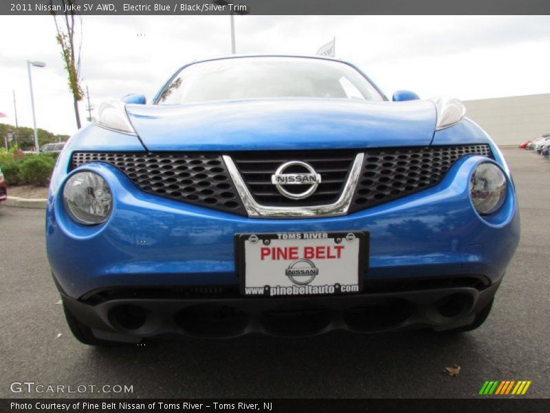 Electric Blue / Black/Silver Trim 2011 Nissan Juke SV AWD