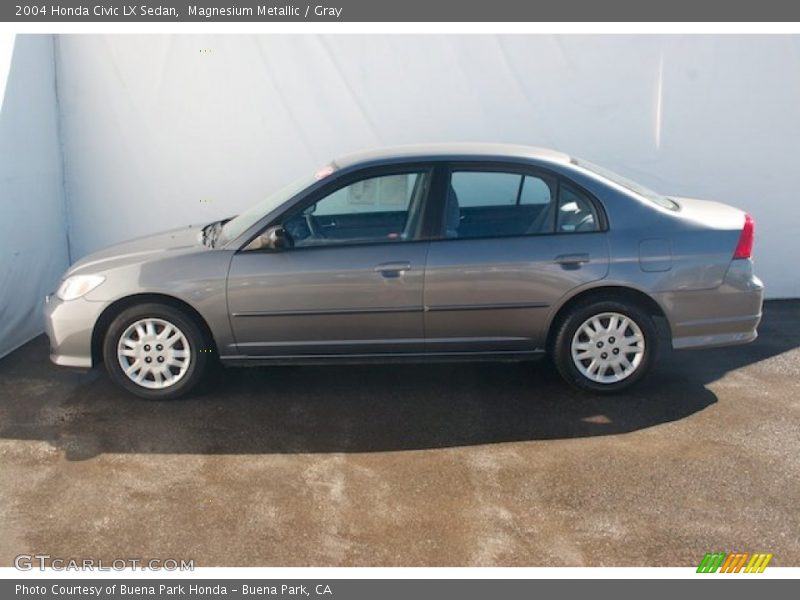 Magnesium Metallic / Gray 2004 Honda Civic LX Sedan