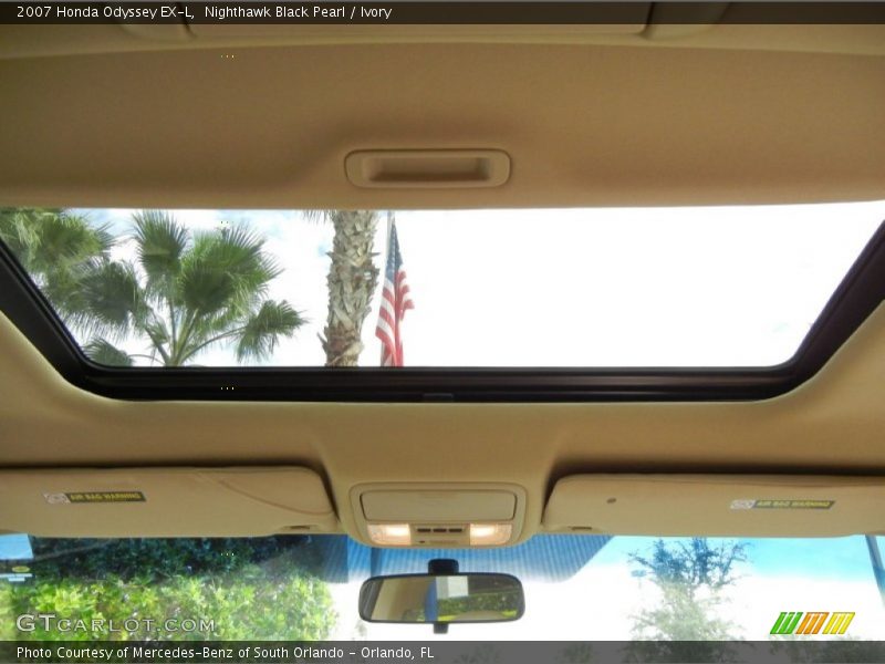 Nighthawk Black Pearl / Ivory 2007 Honda Odyssey EX-L