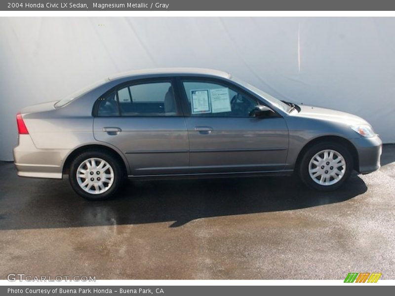 Magnesium Metallic / Gray 2004 Honda Civic LX Sedan