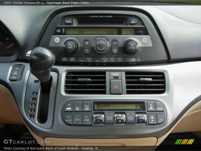 Nighthawk Black Pearl / Ivory 2007 Honda Odyssey EX-L
