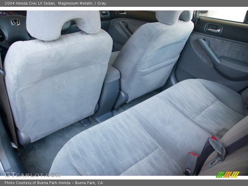 Magnesium Metallic / Gray 2004 Honda Civic LX Sedan