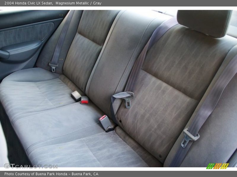 Magnesium Metallic / Gray 2004 Honda Civic LX Sedan