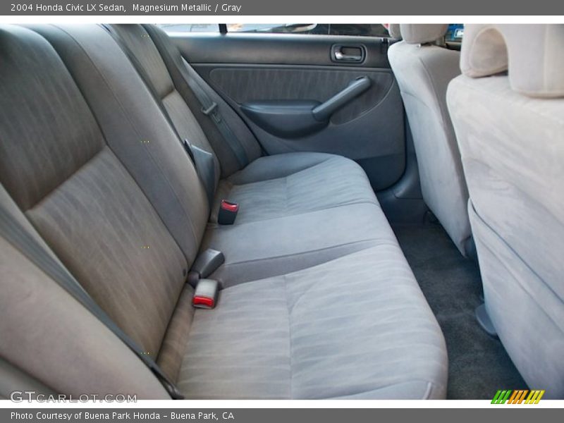 Magnesium Metallic / Gray 2004 Honda Civic LX Sedan