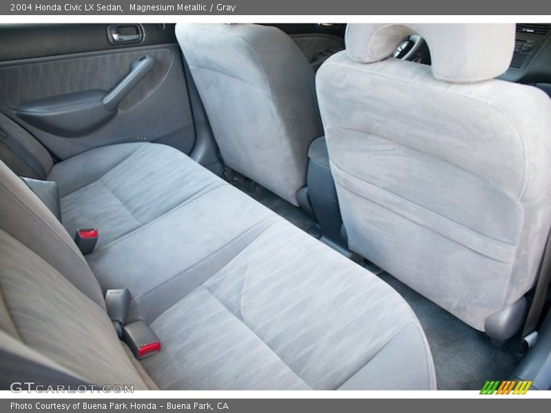 Magnesium Metallic / Gray 2004 Honda Civic LX Sedan