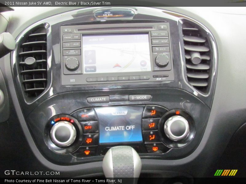 Electric Blue / Black/Silver Trim 2011 Nissan Juke SV AWD