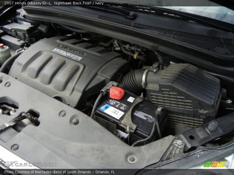 Nighthawk Black Pearl / Ivory 2007 Honda Odyssey EX-L