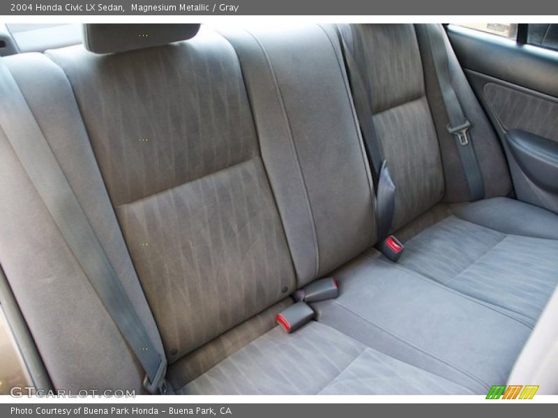 Magnesium Metallic / Gray 2004 Honda Civic LX Sedan