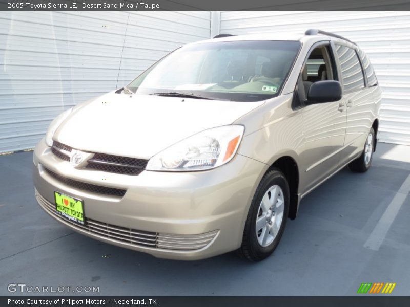 Desert Sand Mica / Taupe 2005 Toyota Sienna LE
