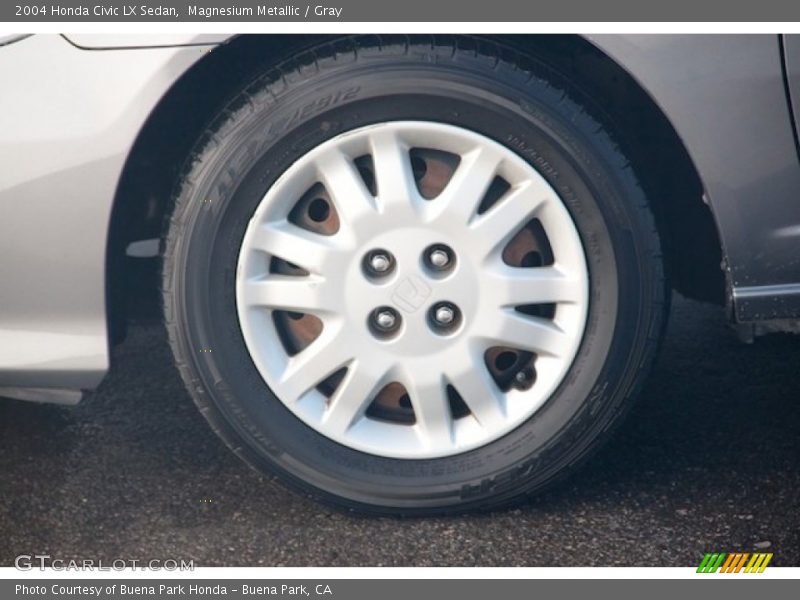 Magnesium Metallic / Gray 2004 Honda Civic LX Sedan