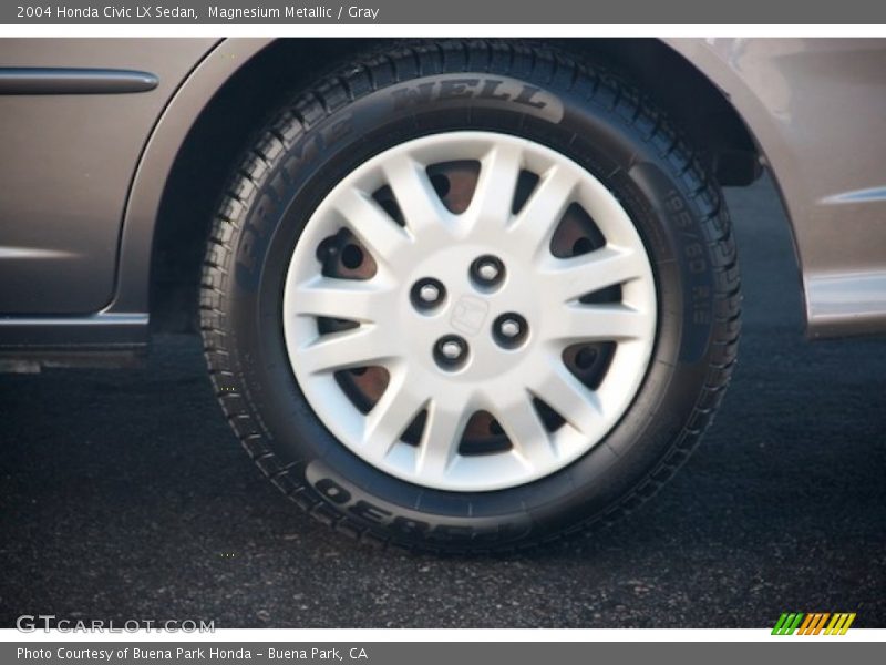 Magnesium Metallic / Gray 2004 Honda Civic LX Sedan