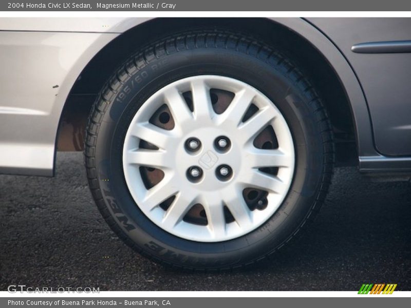 Magnesium Metallic / Gray 2004 Honda Civic LX Sedan