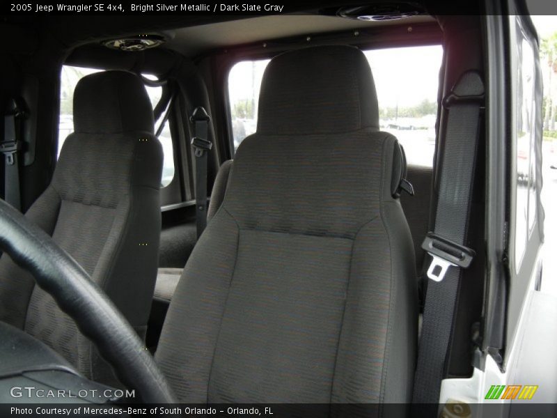 Bright Silver Metallic / Dark Slate Gray 2005 Jeep Wrangler SE 4x4