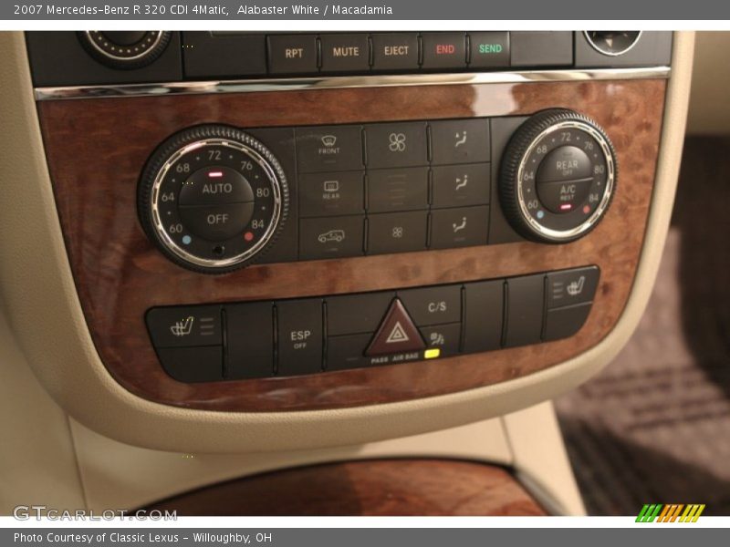 Alabaster White / Macadamia 2007 Mercedes-Benz R 320 CDI 4Matic