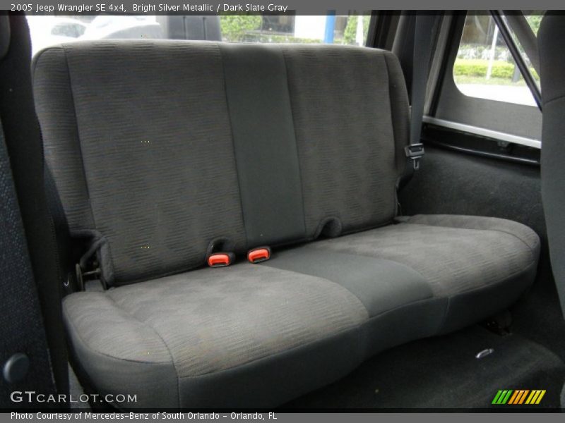 Bright Silver Metallic / Dark Slate Gray 2005 Jeep Wrangler SE 4x4